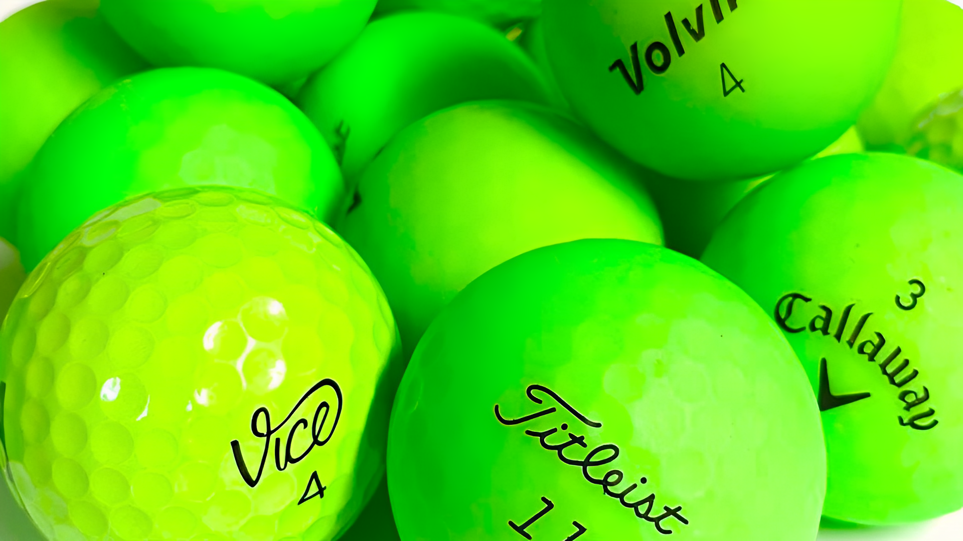 Gröna Golfbollar