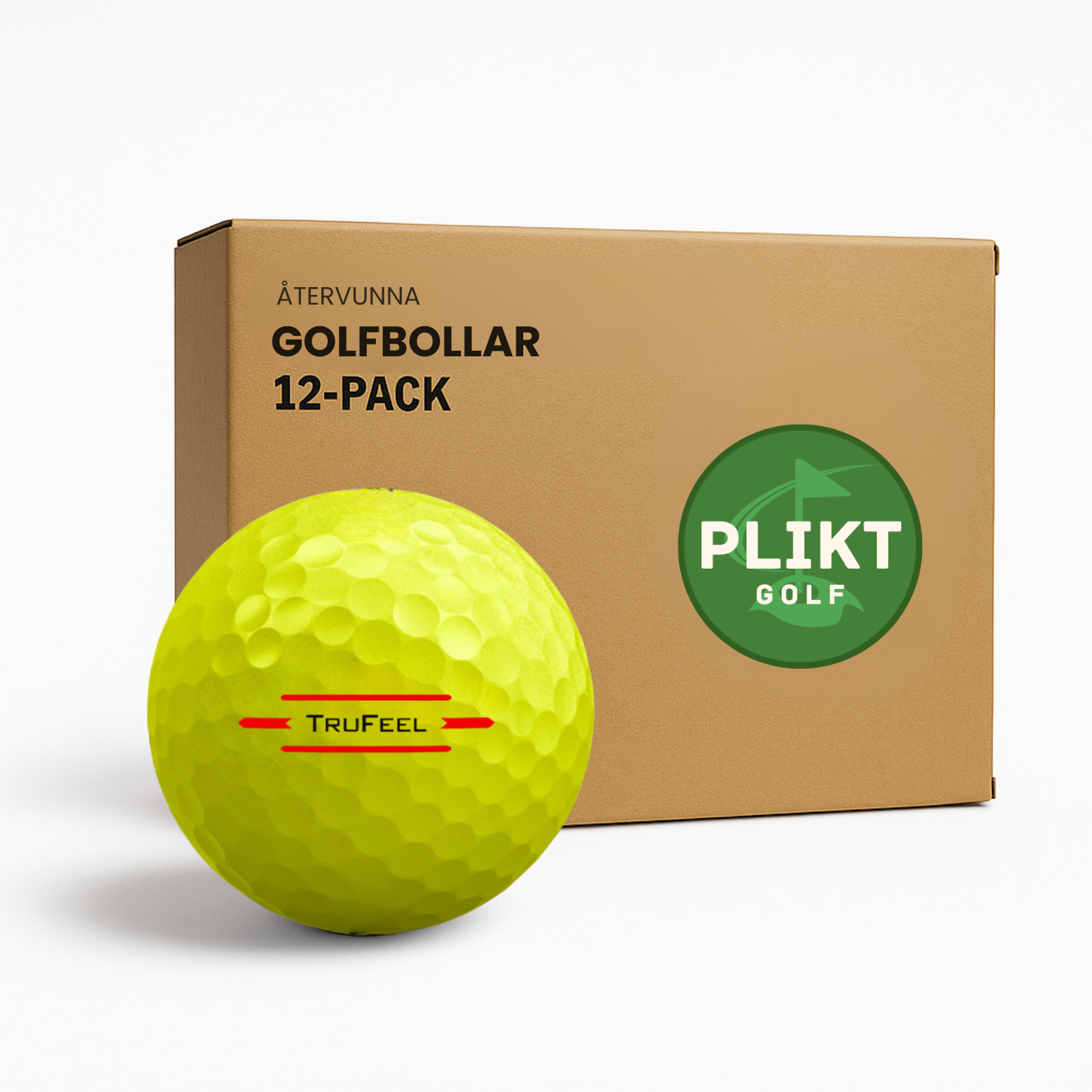 Titleist Trufeel Gul 12-Pack