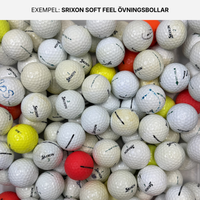 Srixon Soft Feel Övningsbollar 50-Pack