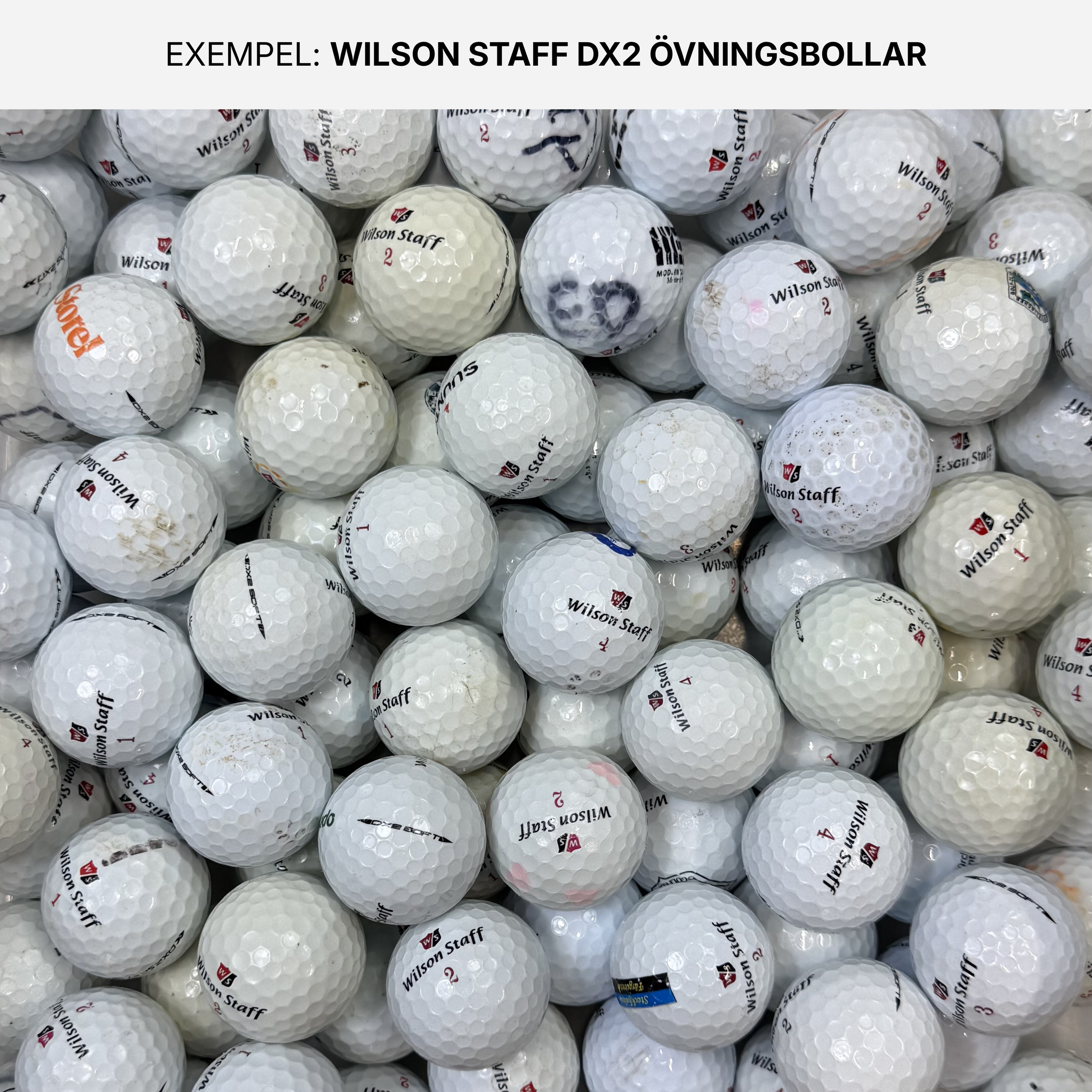 Wilson Staff DX2 Soft Övningsbollar 50-Pack