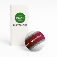 TaylorMade Tour Response Stripe Röd 3-Pack