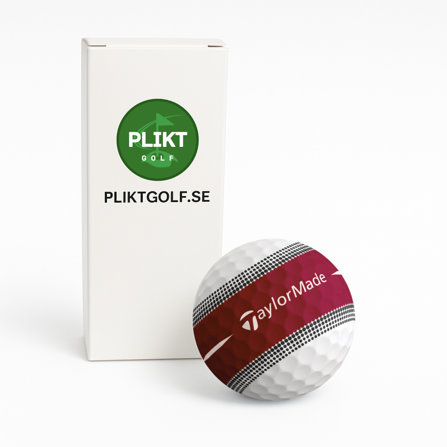 TaylorMade Tour Response Stripe Röd 3-Pack