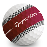 TaylorMade Tour Response Stripe Röd 3-Pack