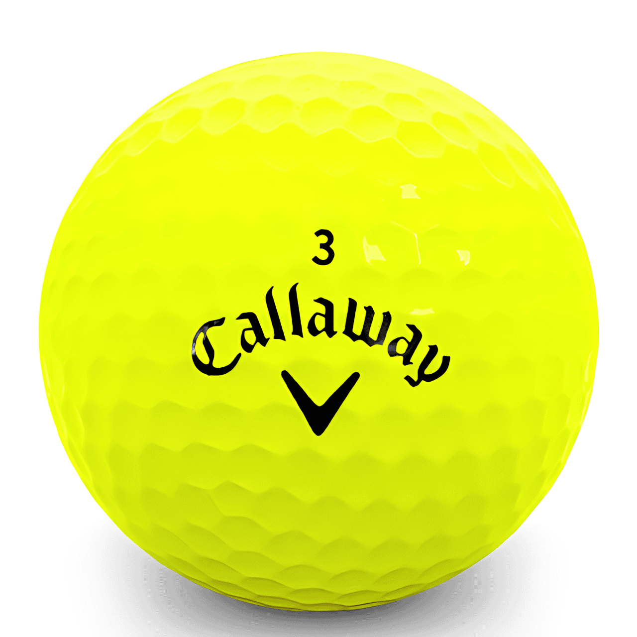 Begagnade gula golfbollar från Callaway - Plikt Golf