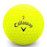 Begagnade gula Callaway golfbollar - Plikt Golf