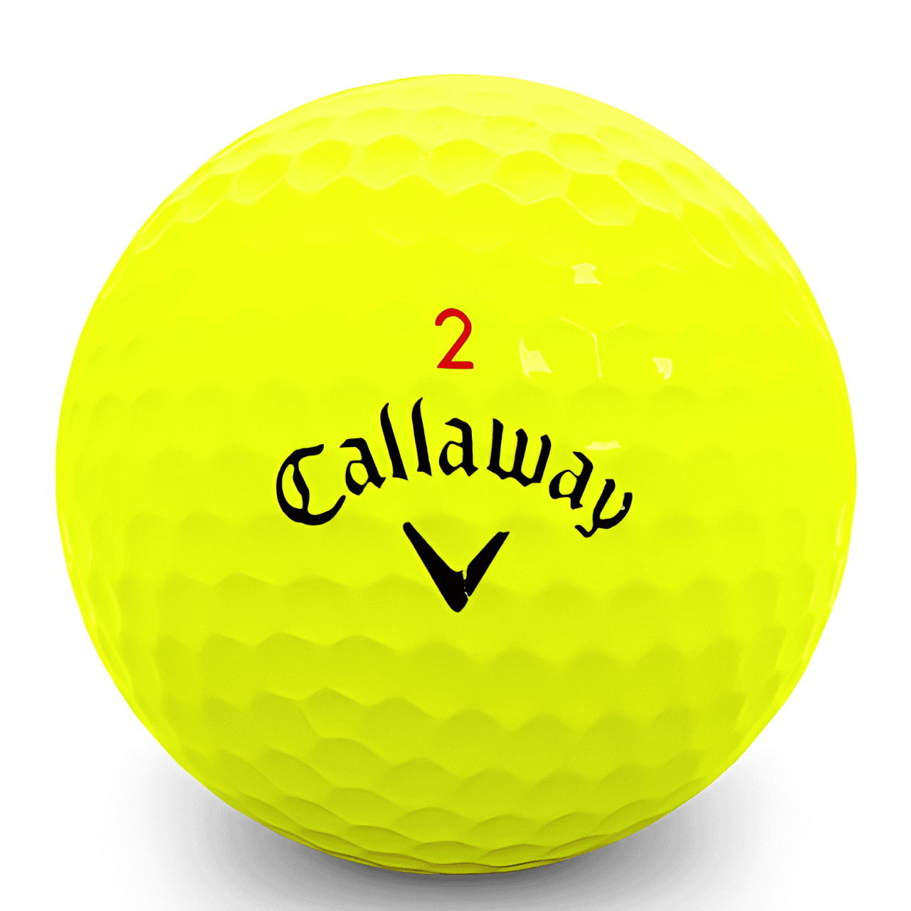 Begagnade gula Callaway golfbollar - Plikt Golf