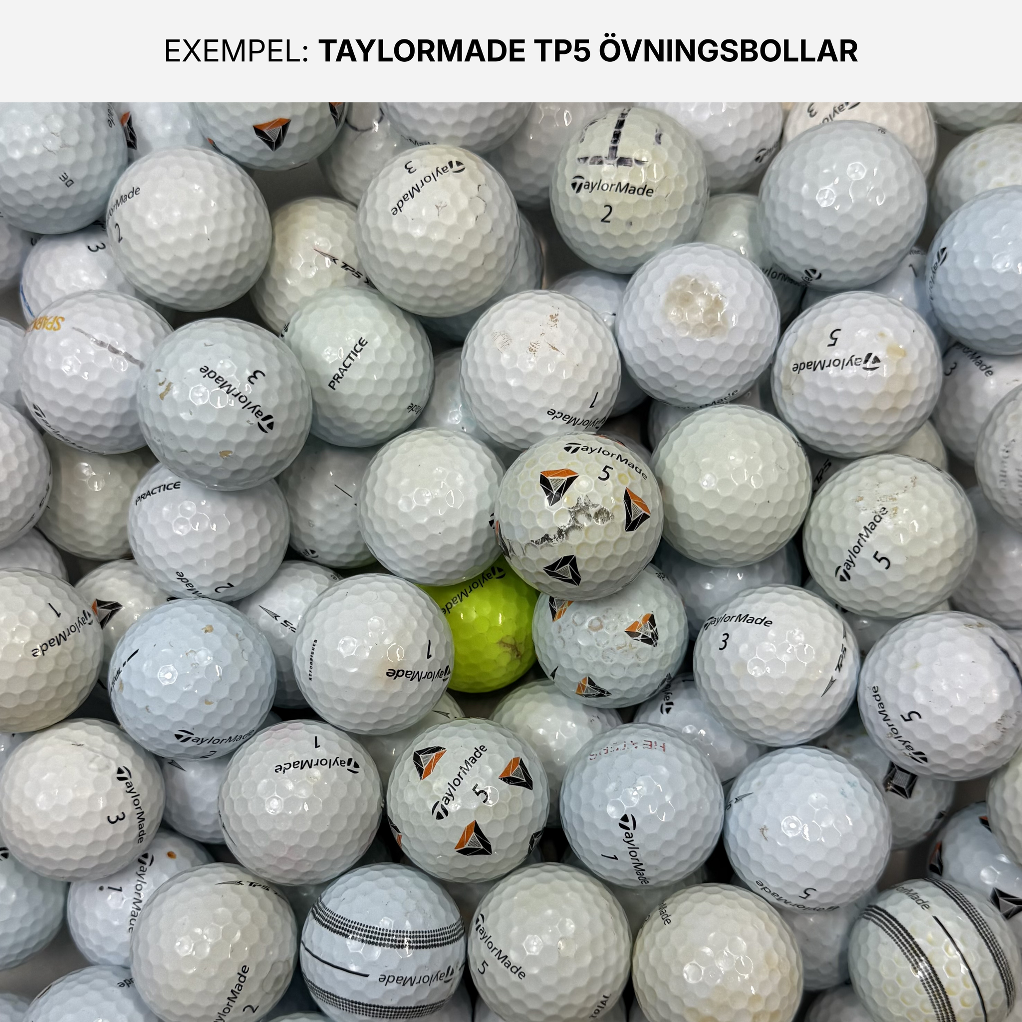 Taylormade Tp5 Övningsbollar 50-Pack