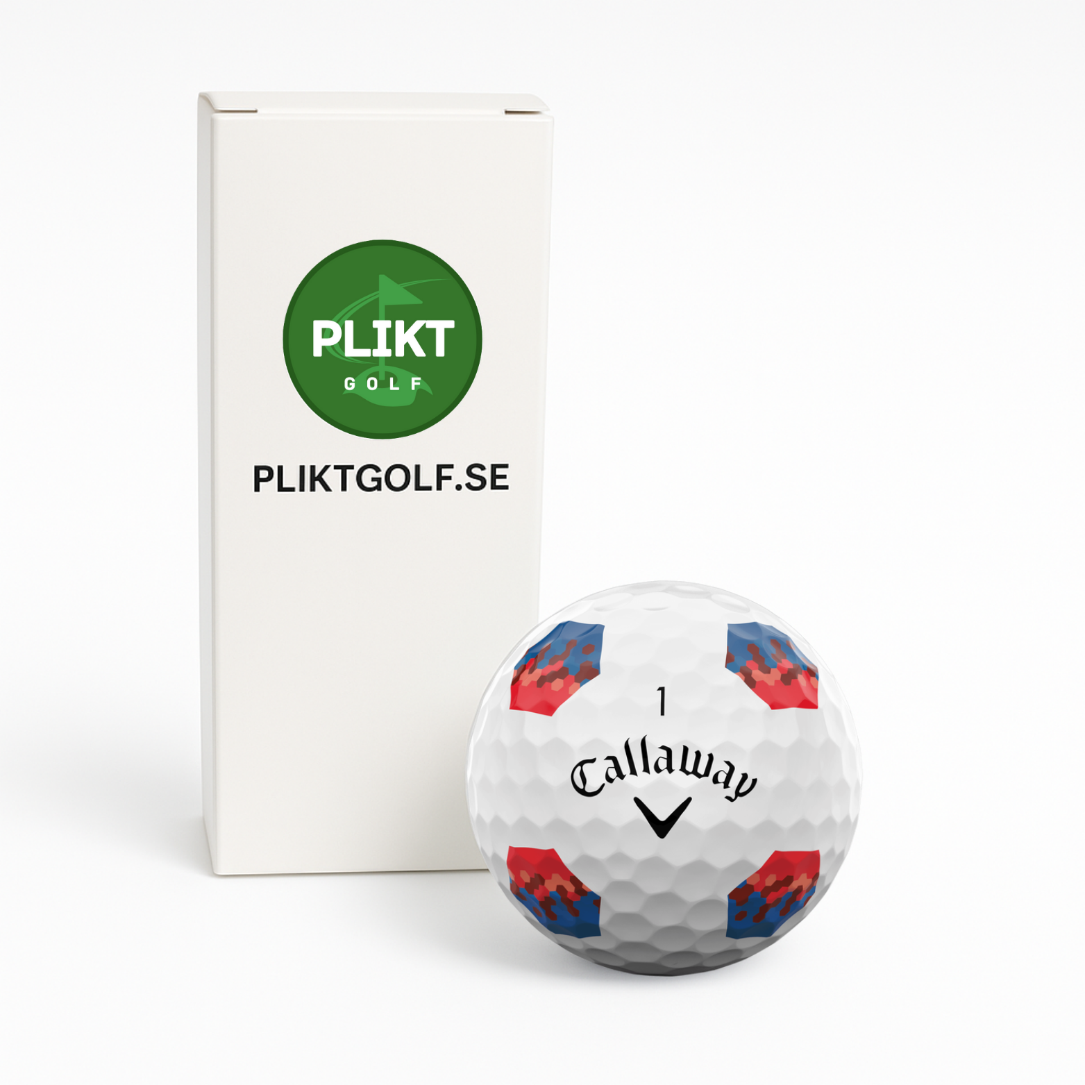 Callaway TruTrack Röd/Blå/Vit 3-Pack