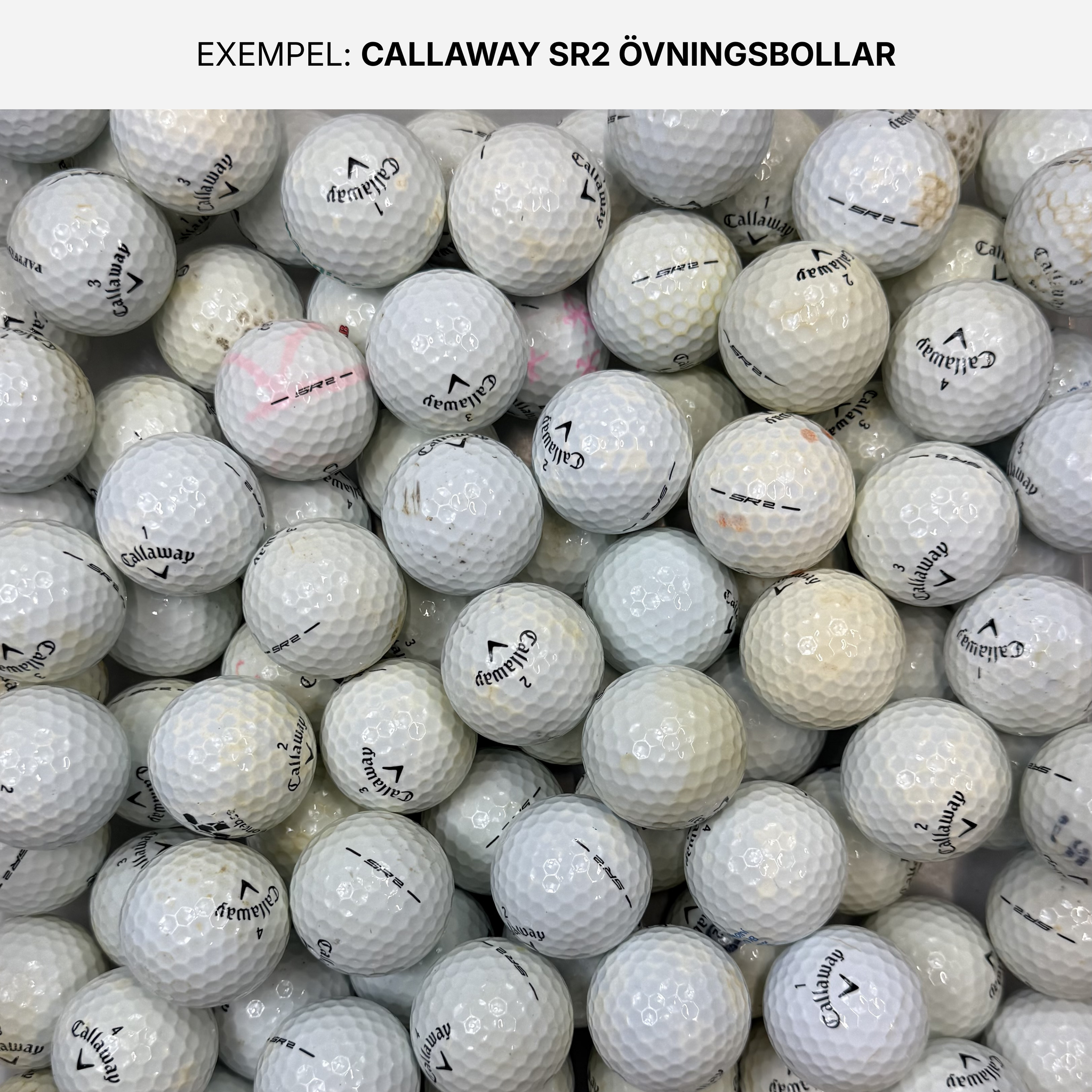 Callaway Speed Regime 2 Övningsbollar 50-Pack