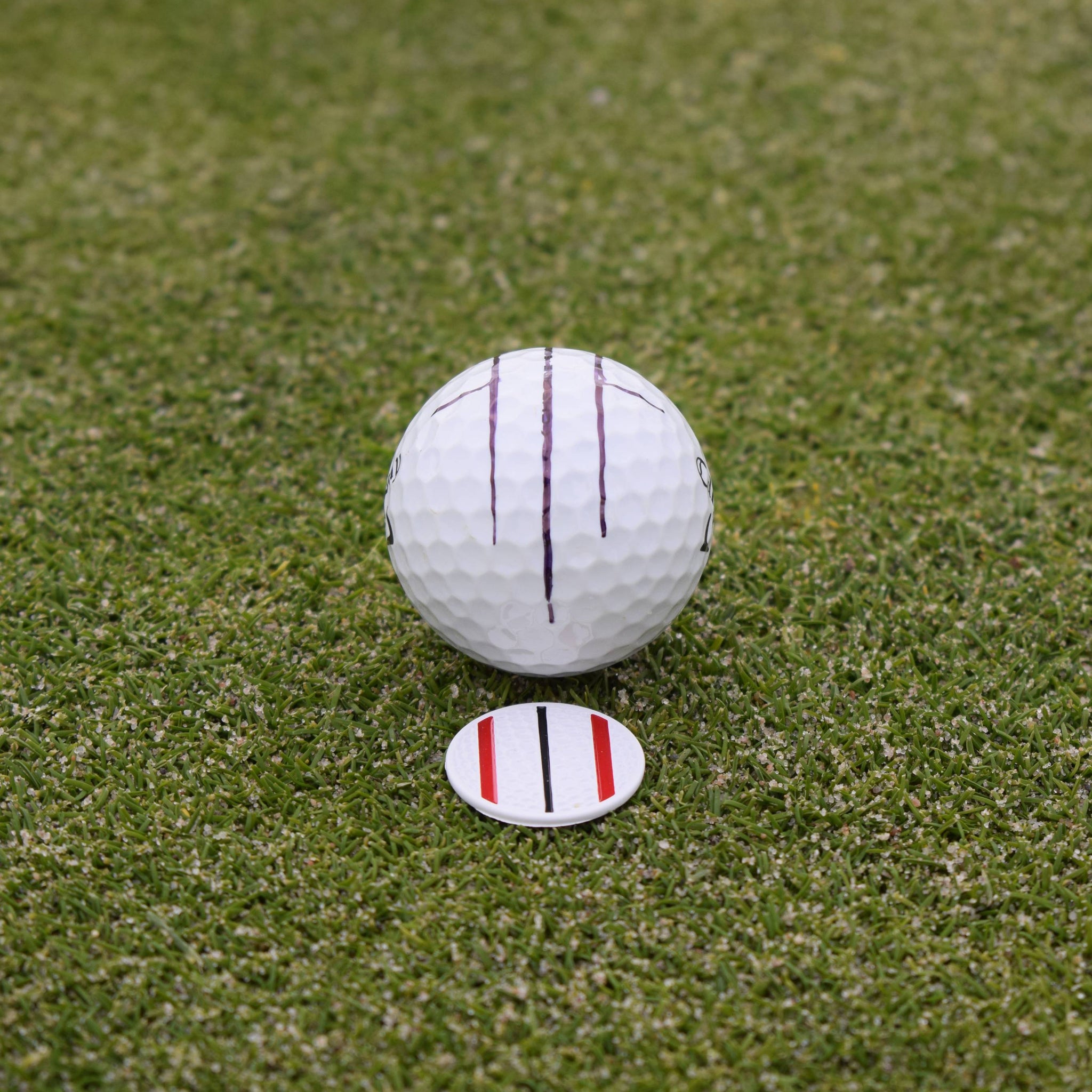 Närbild på hur produkten kan se ut efter man använt alignment tool. 