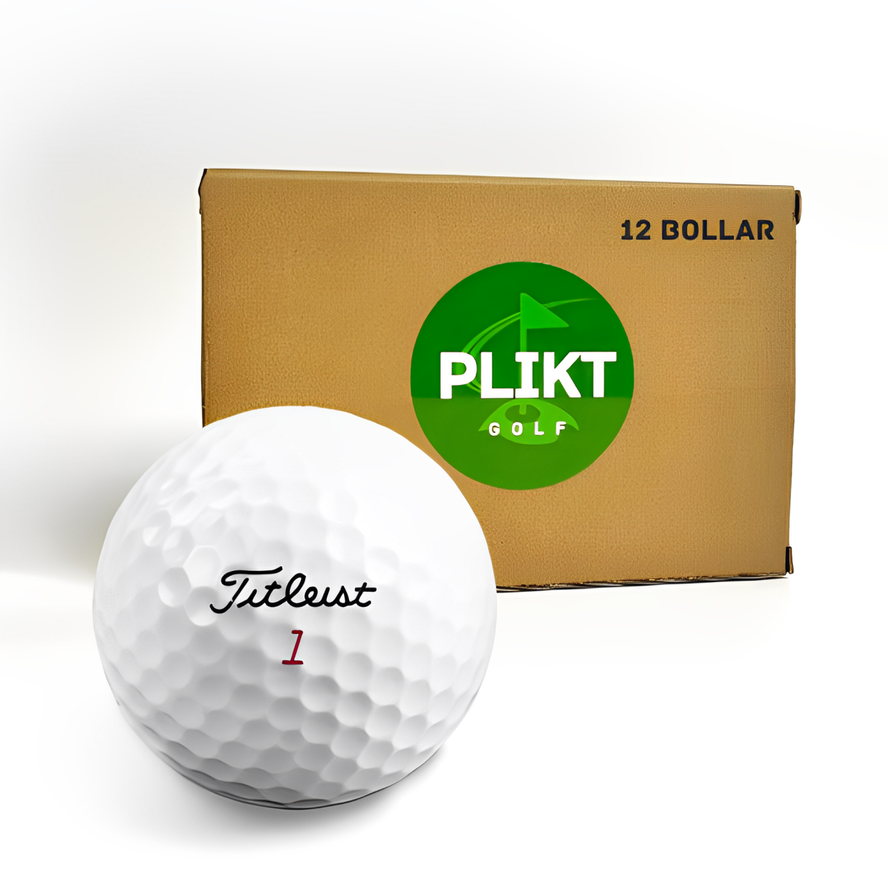 Billiga Titleist DT TruSoft golfbollar i 12-pack - Plikt Golf