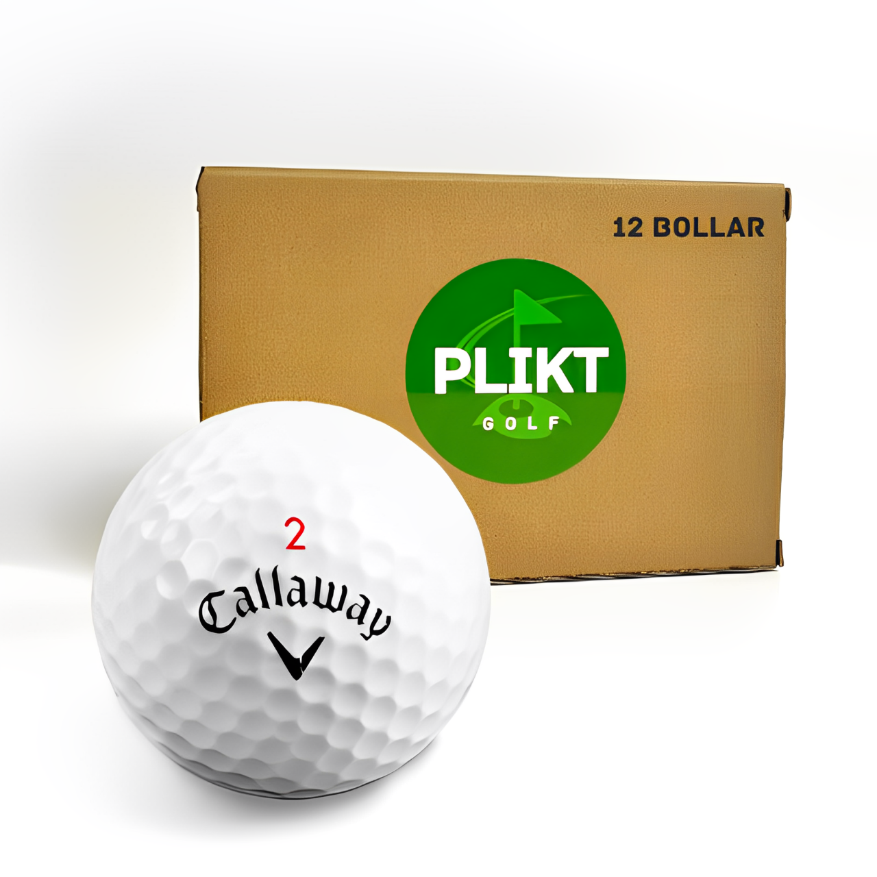 Begagnade Callaway Diablo Golfbollar 12-pack - Plikt Golf