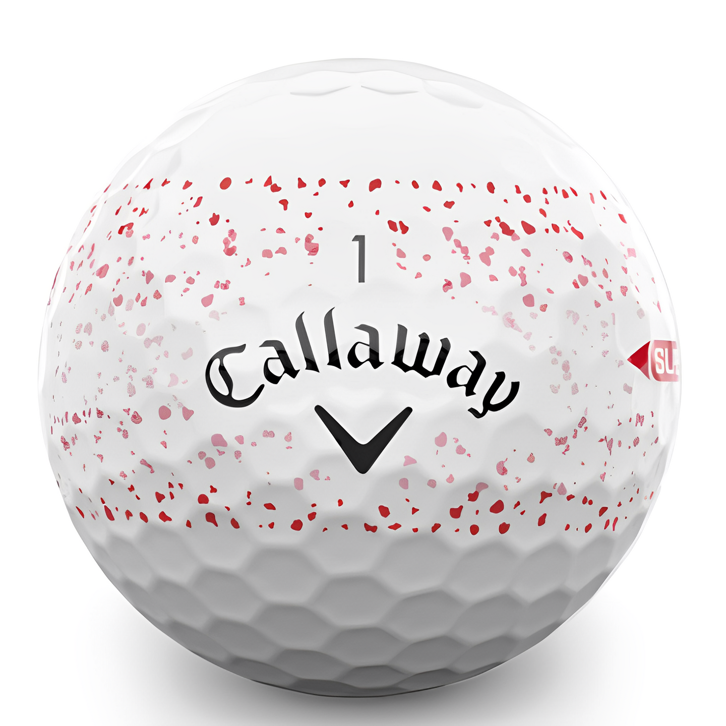 Callaway Supersoft Splatter Röd 3-Pack