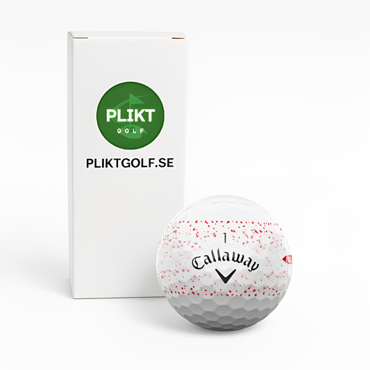 Callaway Supersoft Splatter Röd 3-Pack