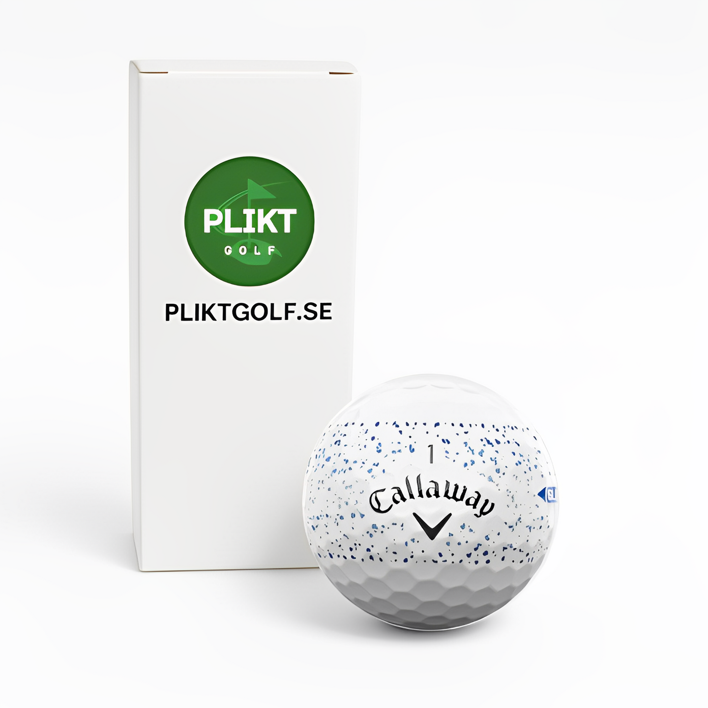 Callaway Supersoft Splatter Blå 3-Pack