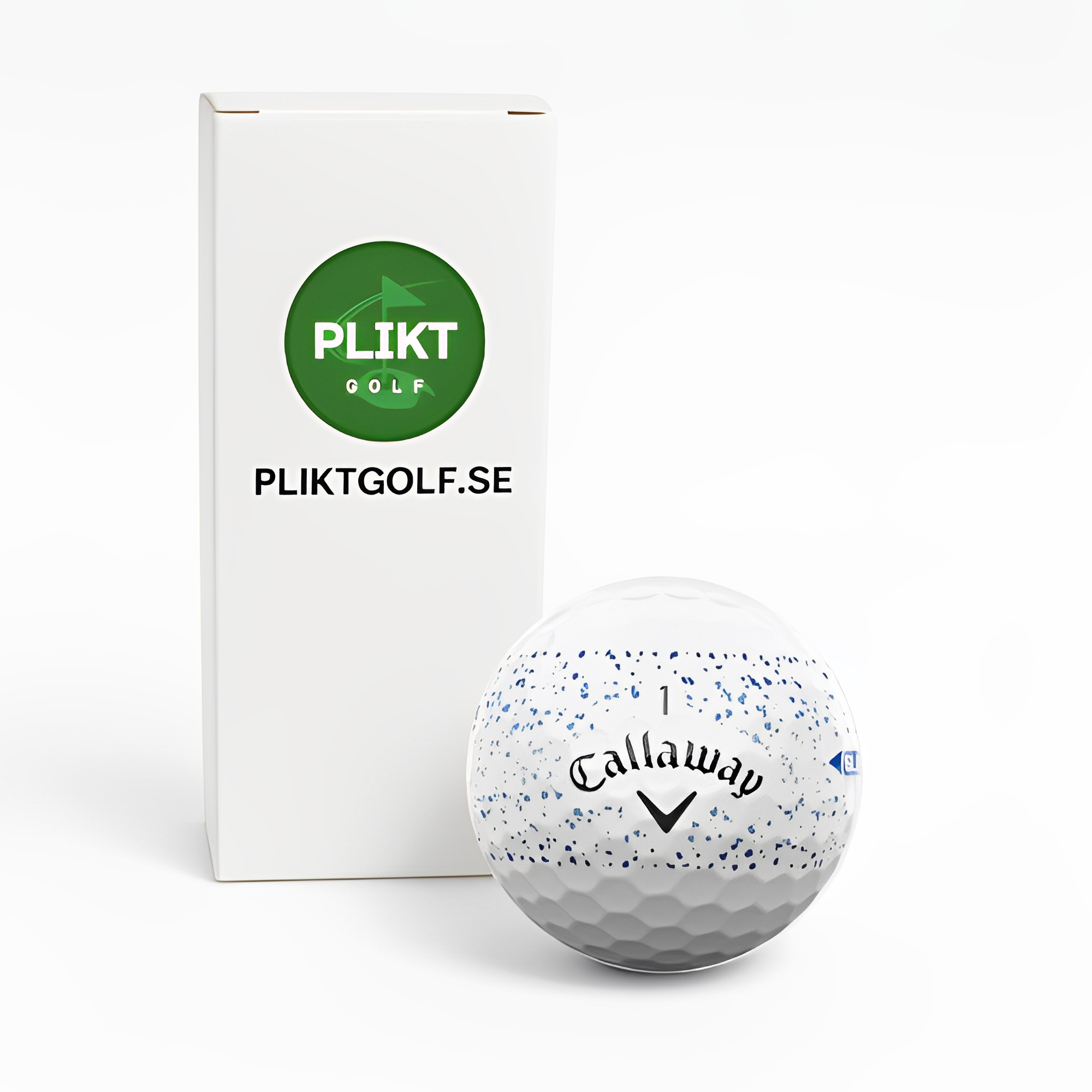 Callaway Supersoft Splatter Blå 3-Pack