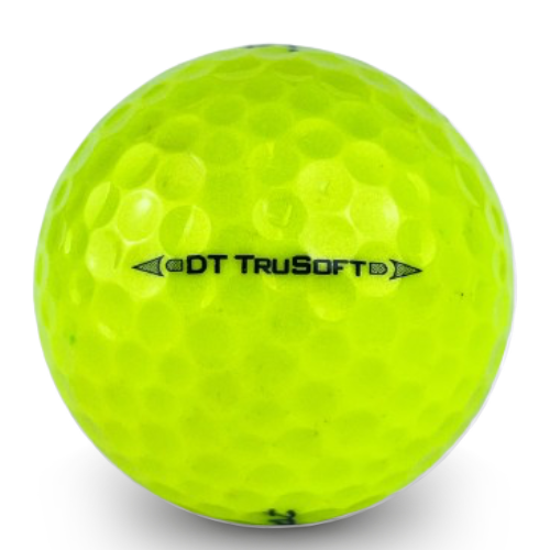 Billiga Titleist DT TruSoft Gul Golfbollar - Plikt Golf