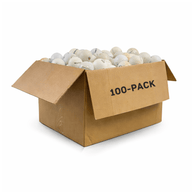 Återvunna övningsbollar golf i 100-pack