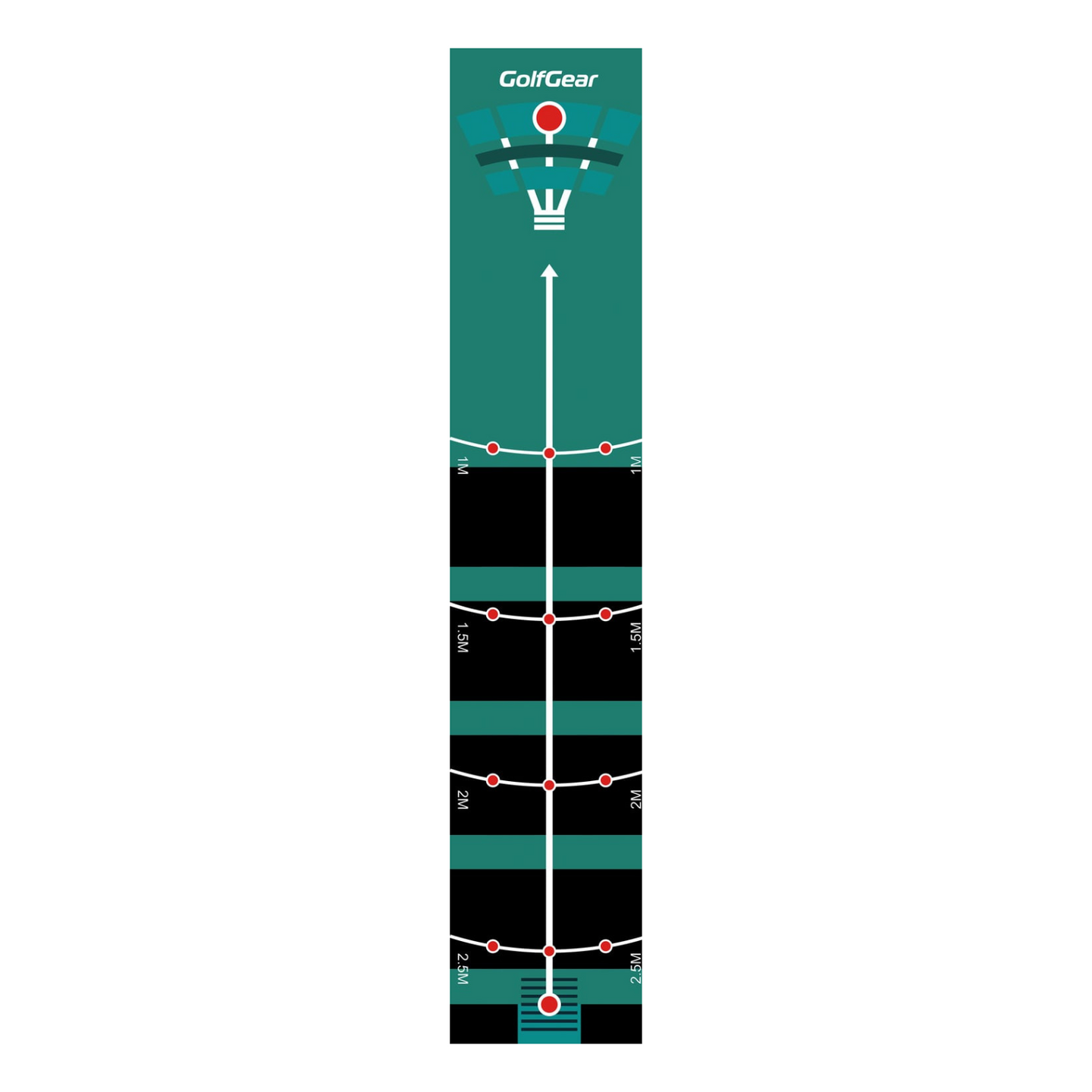 Träna puttning hemma med Putting Mat Deluxe 3M ➤ Perfekt för att vässa längdkontroll, bollstart & självförtroende ✓ Köp puttmatta med snabb leverans hos Plikt Golf!