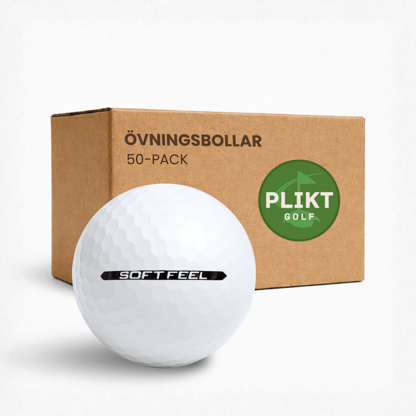 Srixon Soft Feel Övningsbollar 50-Pack