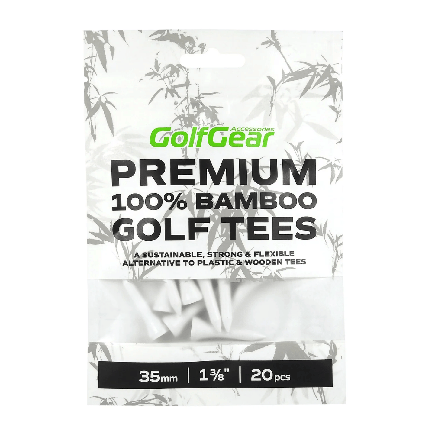 Golfpeggar 20-Pack 35-mm