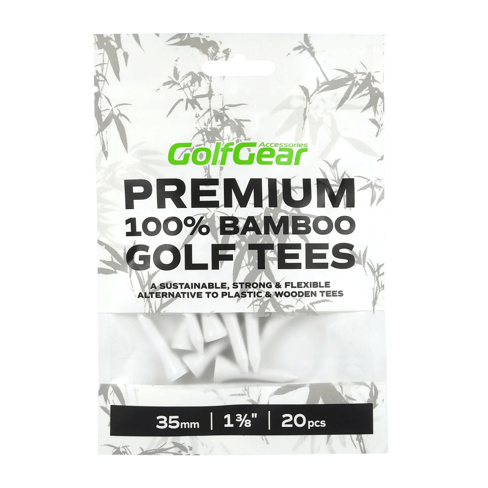 Golfpeggar 20-Pack 35-mm