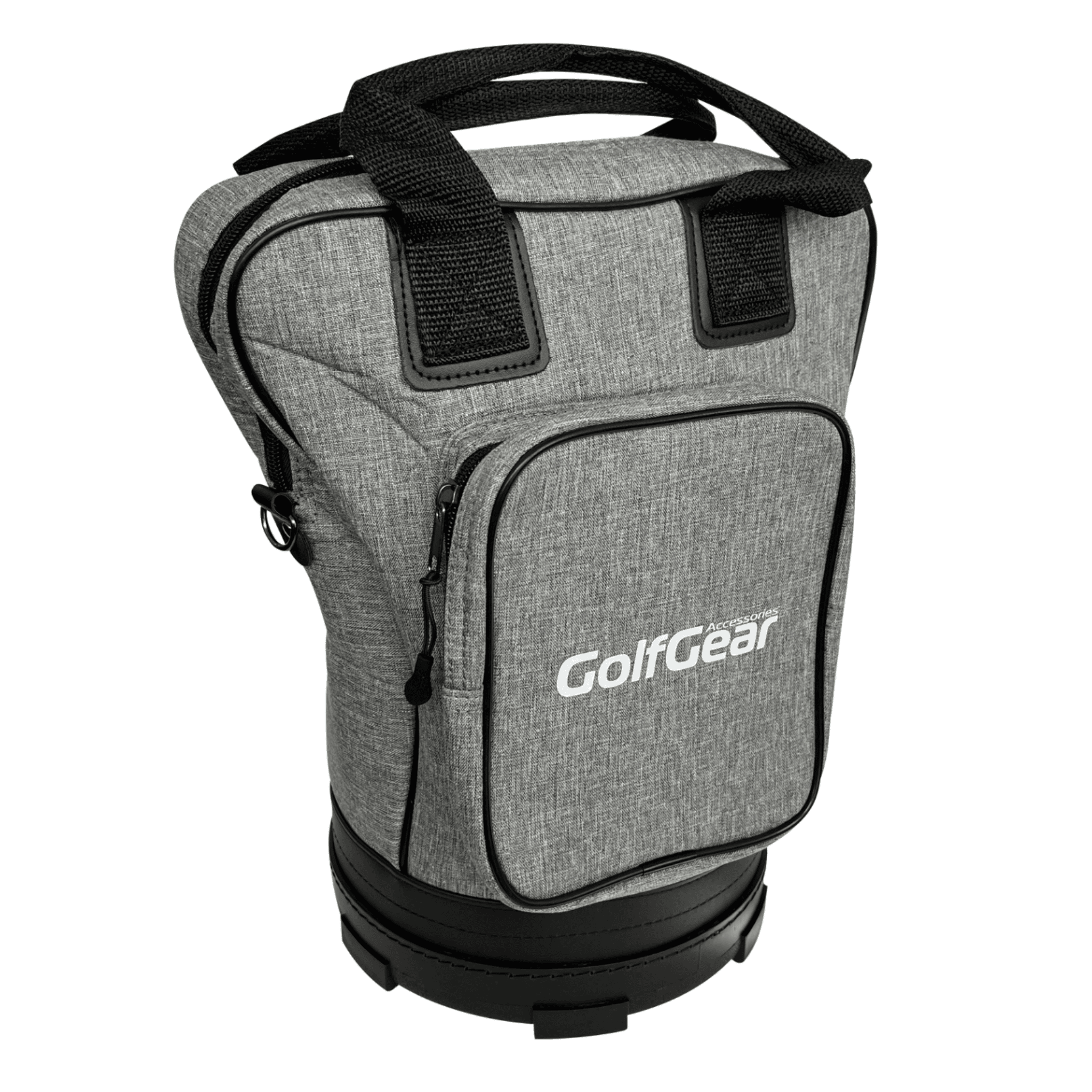 Närbild på Ball Bag Deluxe med dragkedja och handtag