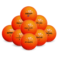 Florida Mix Orange 12-pack återvunna golfbollar från Plikt Golf