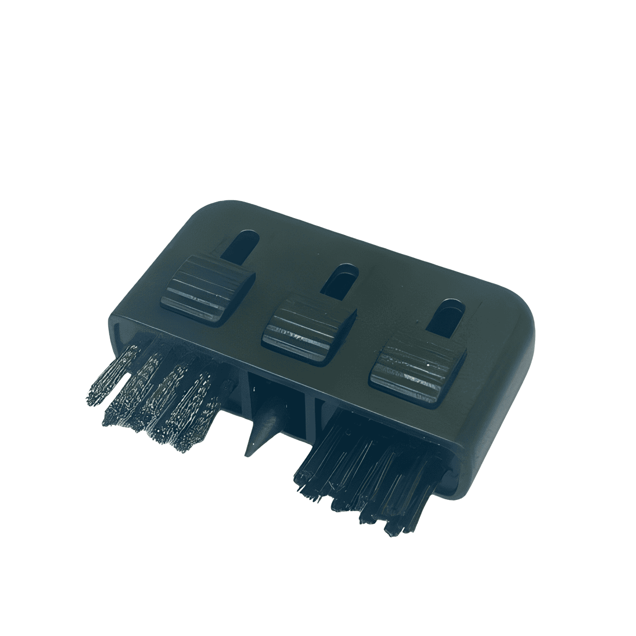 Klubbrengörare i färgen svart som har fler olika lägen för att göra rent dina klubbor hos pliktgolf.se