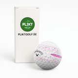 Callaway Supersoft Splatter Rosa 3-Pack