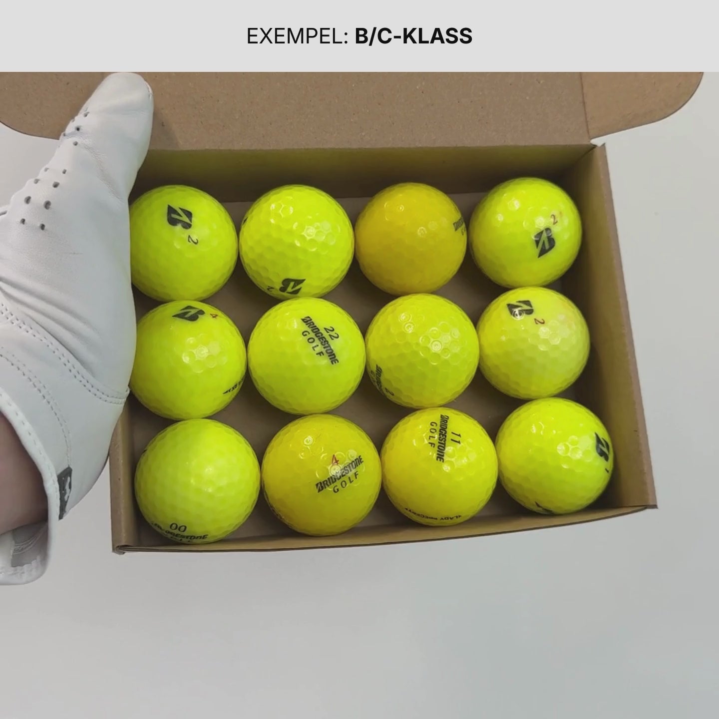 Ett exempel på hur våran Bridgestone Mix Gul kan se ut i B/C-Klass.