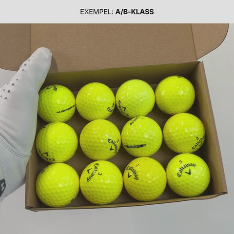 Ett exempel på hur våran Callaway Mix Gul kan se ut i A/B-Klass.