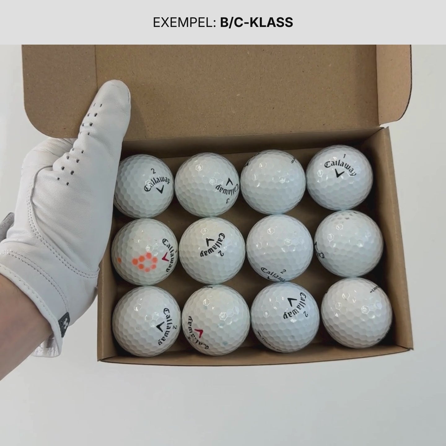 En kort video som visar ett exempel på hur våran Callaway Mix i B/C-Klass kan se 