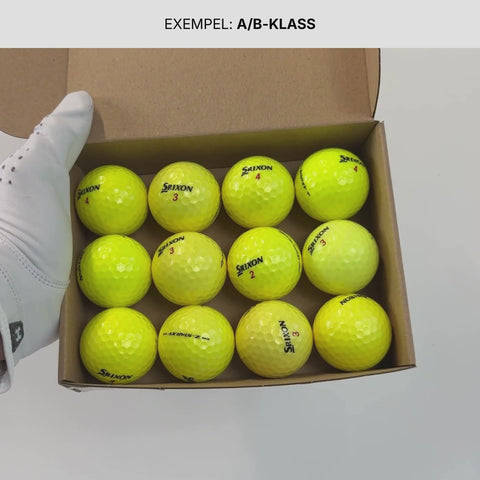 Ett exempel på hur våran Srixon Z-Star XV kan se ut i A/B-Klass.