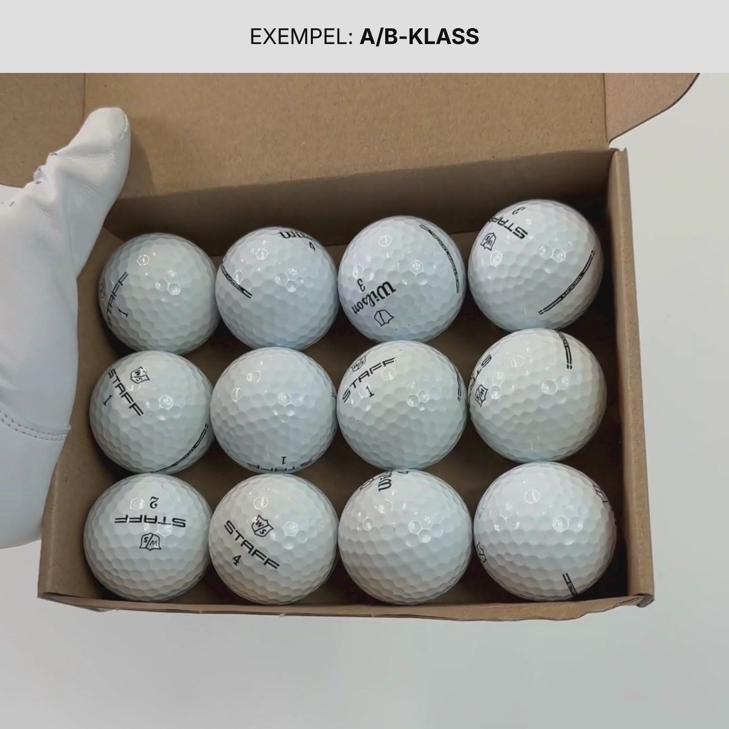 Ett exempel på hur våran Wilson Staff Model kan se ut i A/B-Klass.