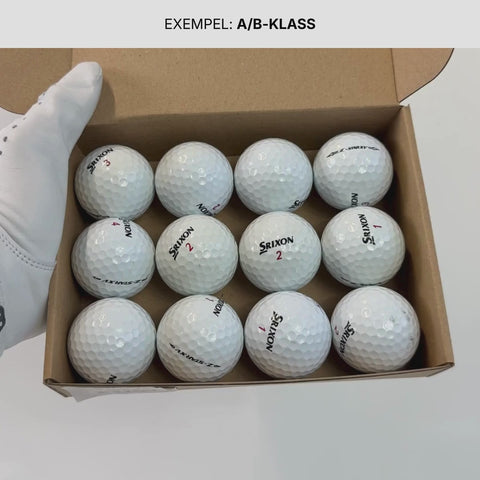 Ett exempel på hur våran Srixon Z-Star XV kan se ut i A/B-Klass.