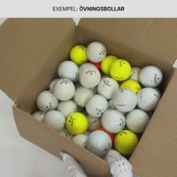 Ett videoexempel på våran Callaway Övningsbollar