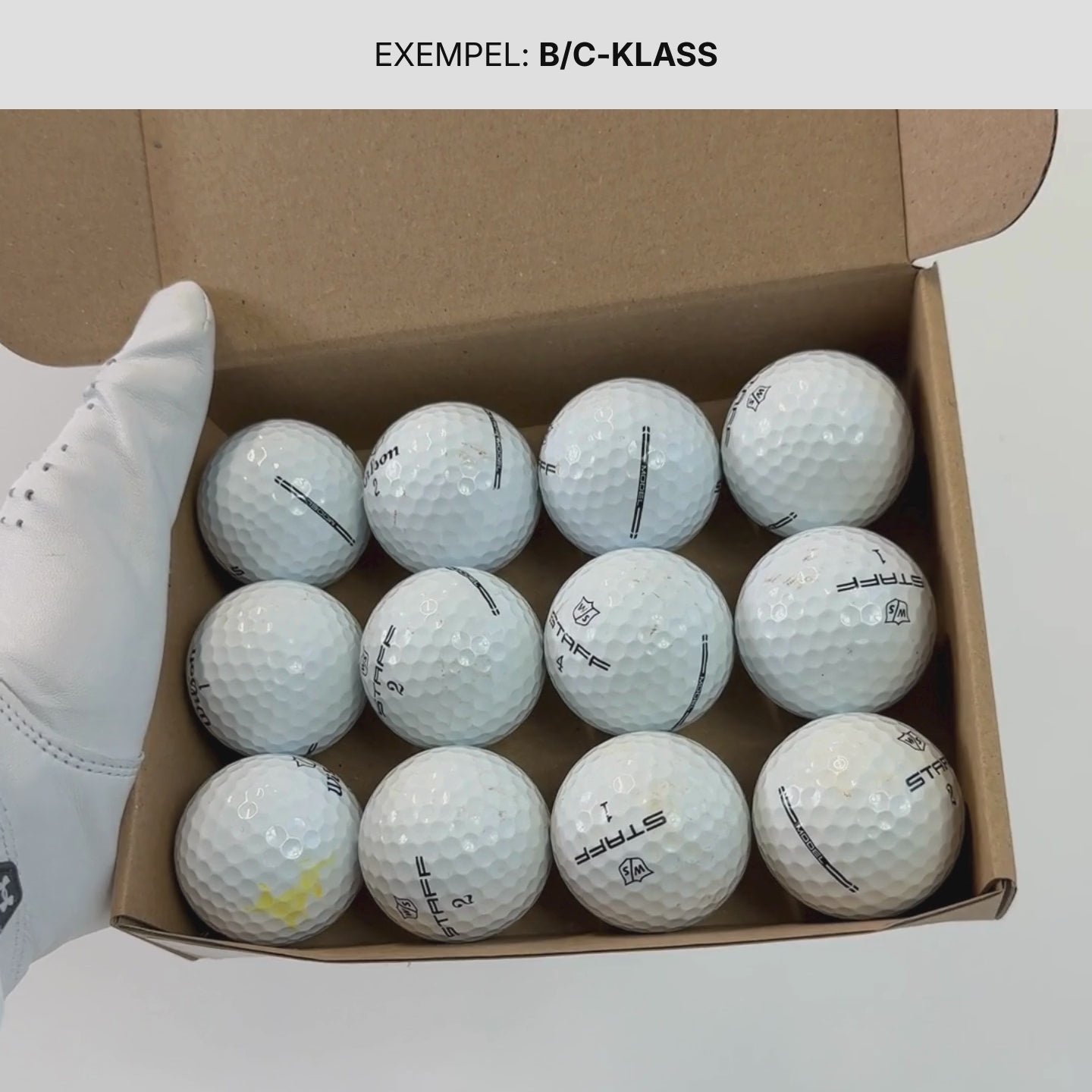 Ett exempel på hur våran Wilson Staff Model kan se ut i B/C-Klass.