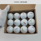 Ett exempel på hur våran Titleist TruFeel kan se ut i A/B-Klass.