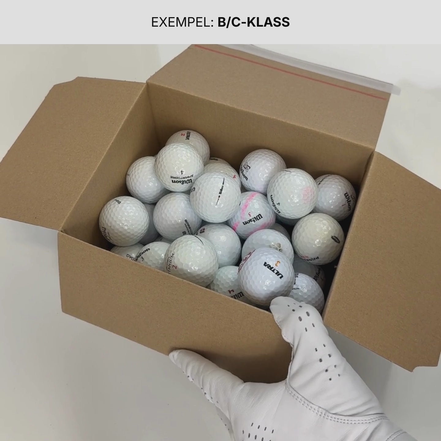 Ett video exempel på hur våran Wilson Mix 50-Pack kan se ut i B/C-Klass.