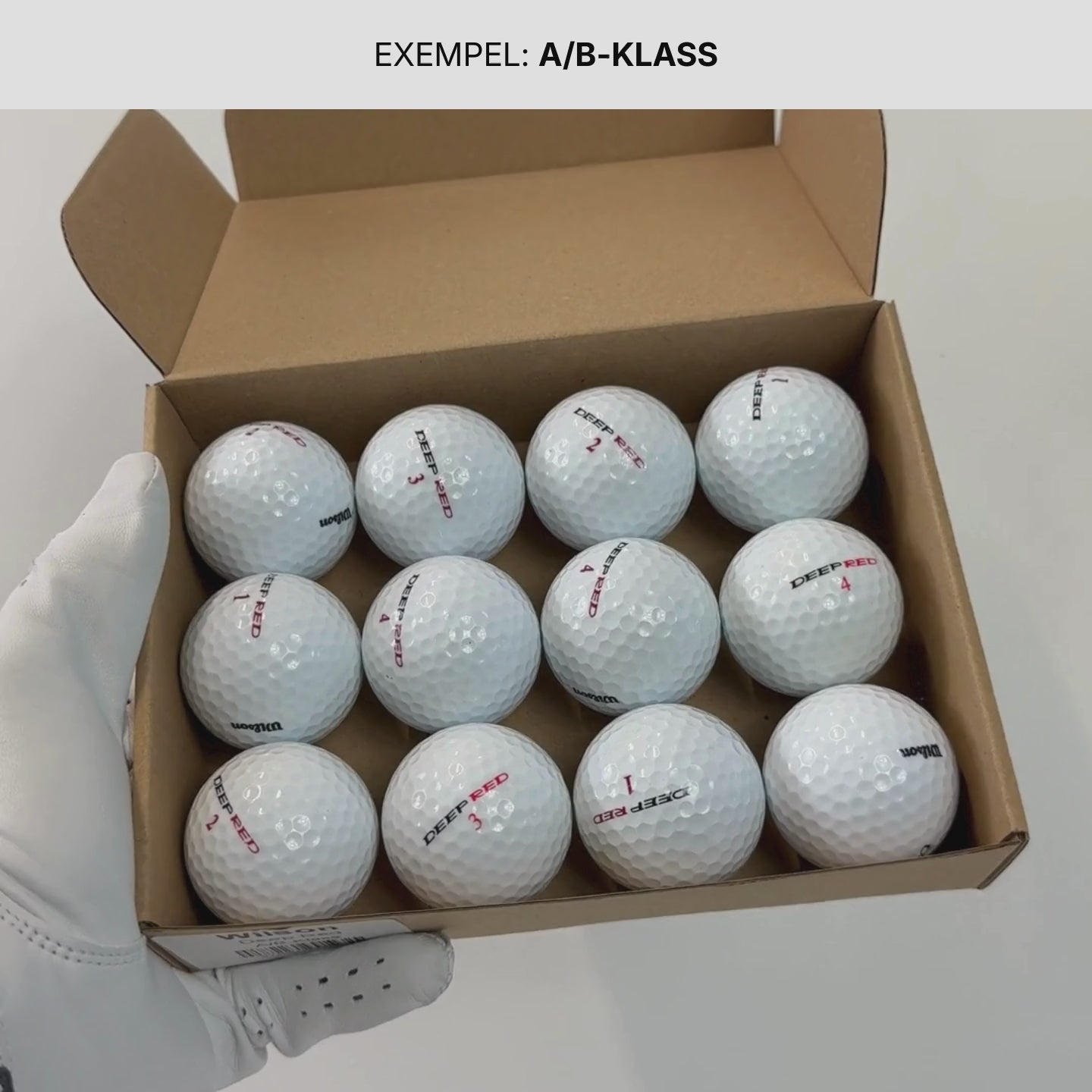 Ett exempel på hur våran Wilson Deep Red kan se ut i A/B-Klass.