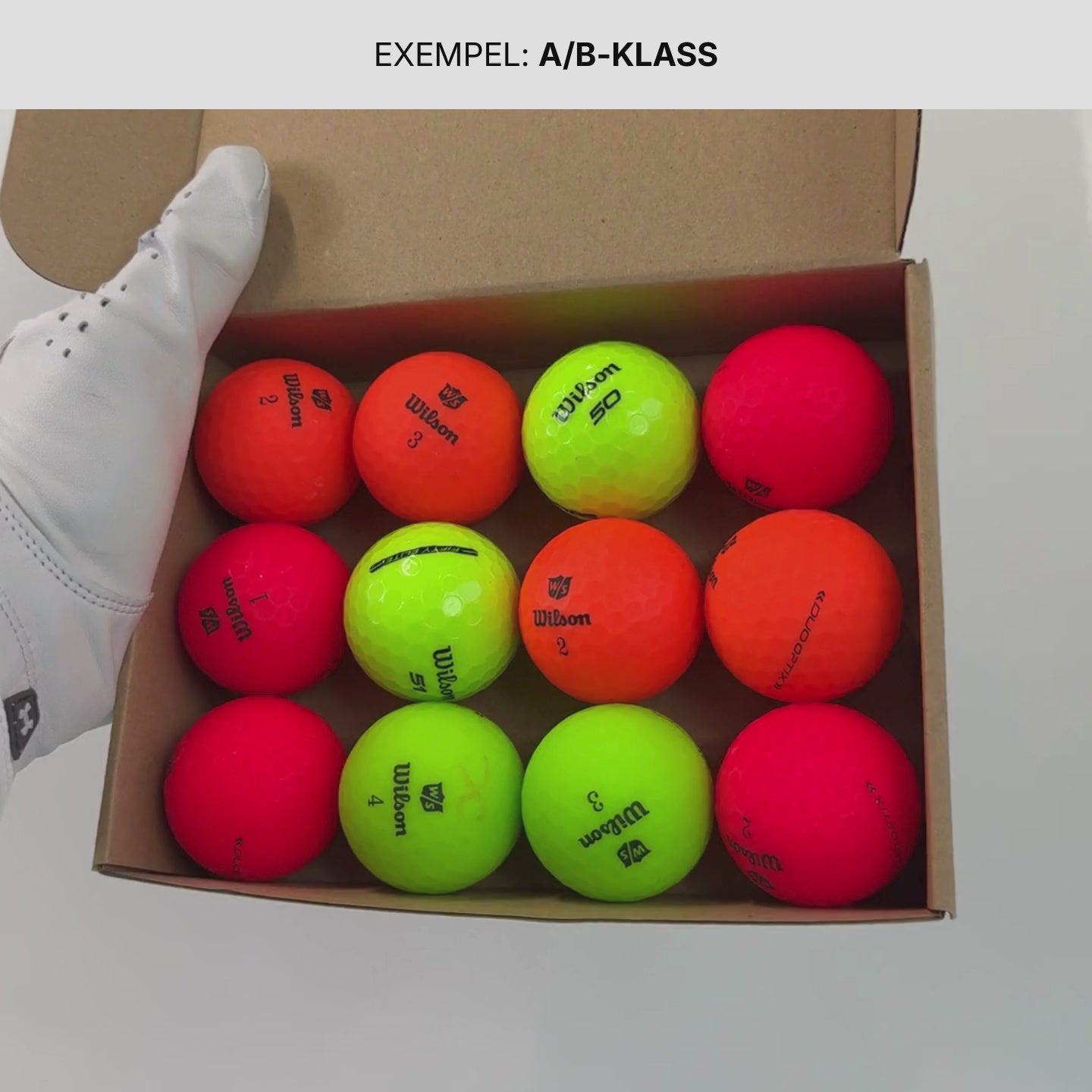 Ett exempel på hur våran Wilson Mix Färgade kan se ut i A/B-Klass.