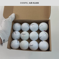 Ett exempel på hur våran Titleist Velocity kan se ut i A/B-Klass.