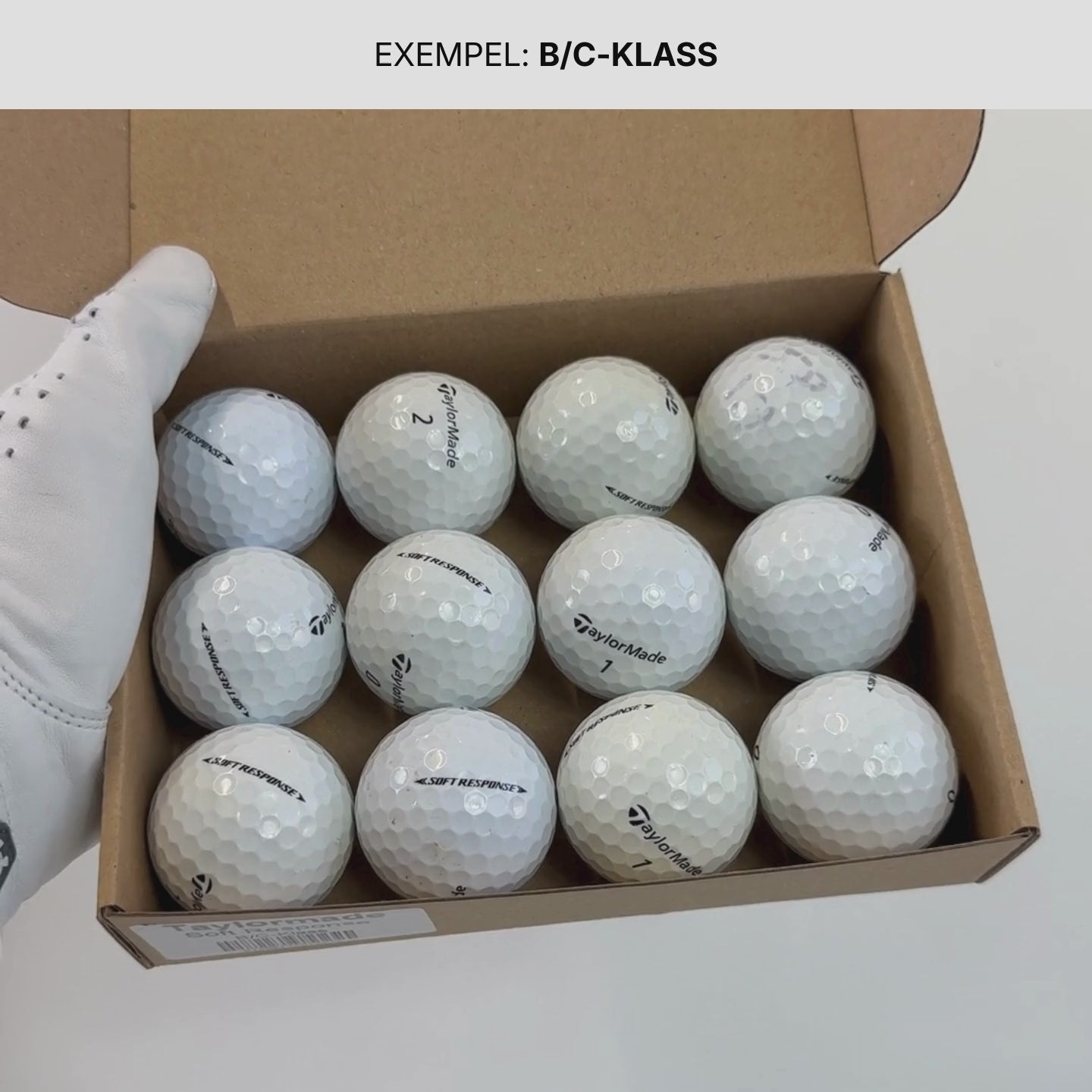 En exempel video på hur våran Taylormade Soft Response kan se ut i B/C-Klass.
