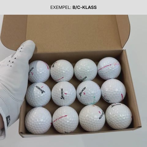 Ett exempel på hur våran Srixon Soft Feel Lady kan se ut i B/C-Klass.