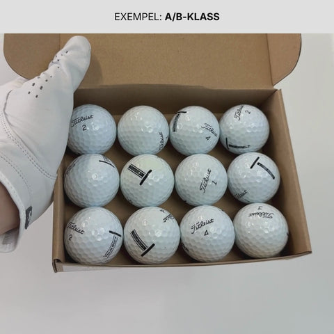 En kort video som visar ett exempel på hur våran Titleist Tour Soft i A/B-Klass kan se ut.