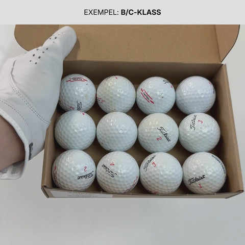 Ett exempel på hur våran Titleist TruFeel kan se ut i B/C-Klass.