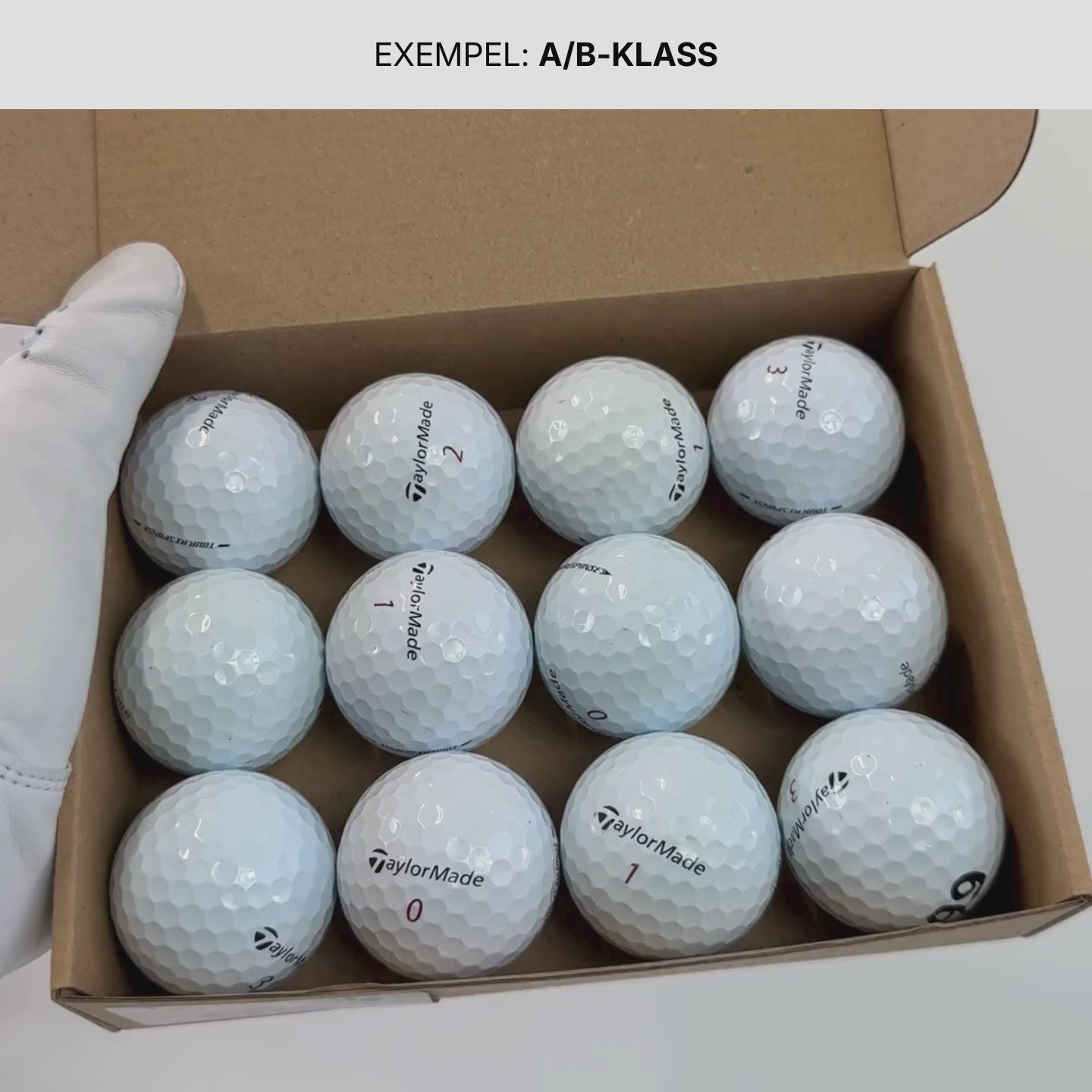 Ett exempel på hur våran Taylormade Tour Response kan se ut i A/B-Klass.