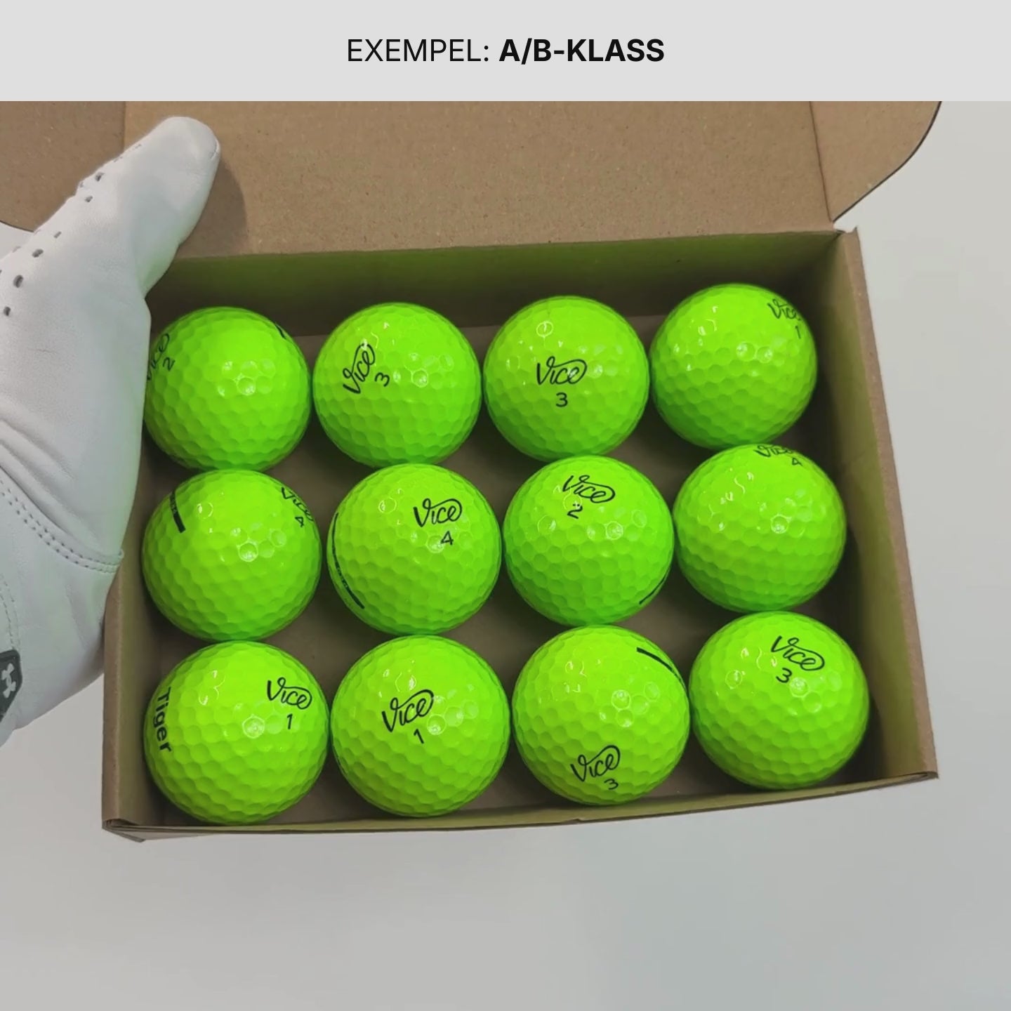 Ett exempel på hur våran Vice Mix Grön kan se ut i A/B-Klass.