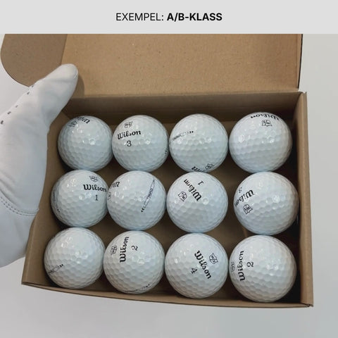 Ett exempel på hur våran Wilson Staff Triad kan se ut i A/B-Klass.